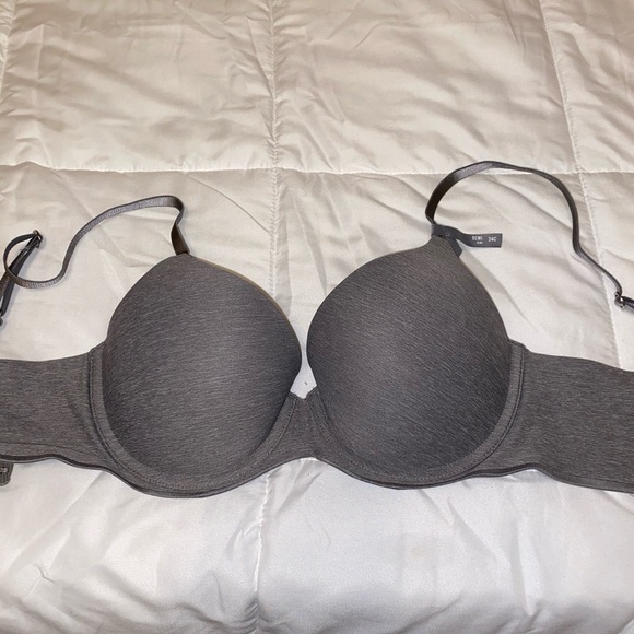Aerie Grey Demi Bra (34C) - Picture 1 of 4